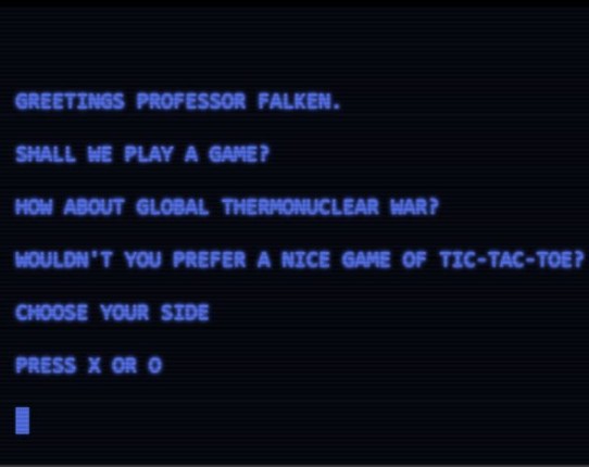 WARGAMES TIC TAC TOE : A FAN GAME ( beta ) Image