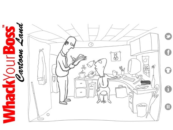 Whack Your Boss Cartoon Land Image