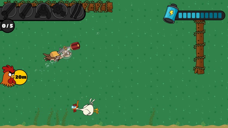 Wisly and the Chickens! screenshot