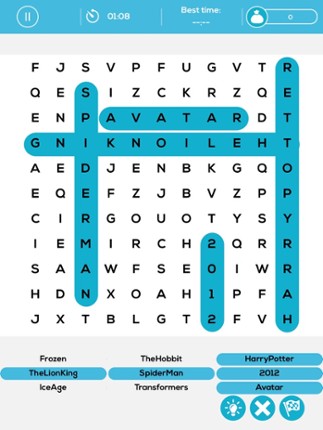 Word Search Challenge - Free Addictive Top Fun Puzzle Words Quiz Game! Image