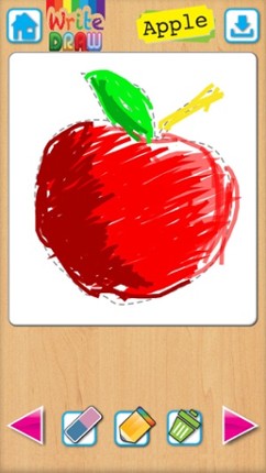 Write Draw Free - Learning Writing, Drawing, Fill Color & Words screenshot